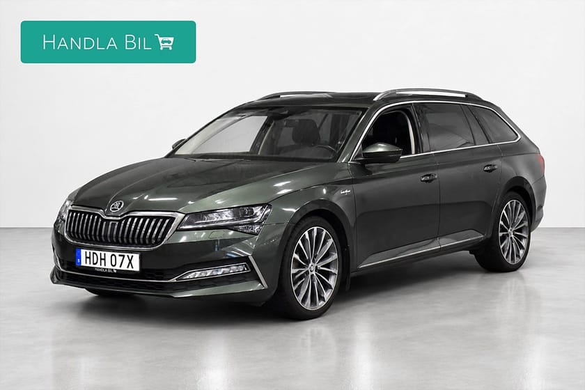 Bild 1 av Škoda Superb Kombi 2.0 TDI 4x4 L&K Drag Skinn Pano AdaptivF Rattv P-värm 190hk