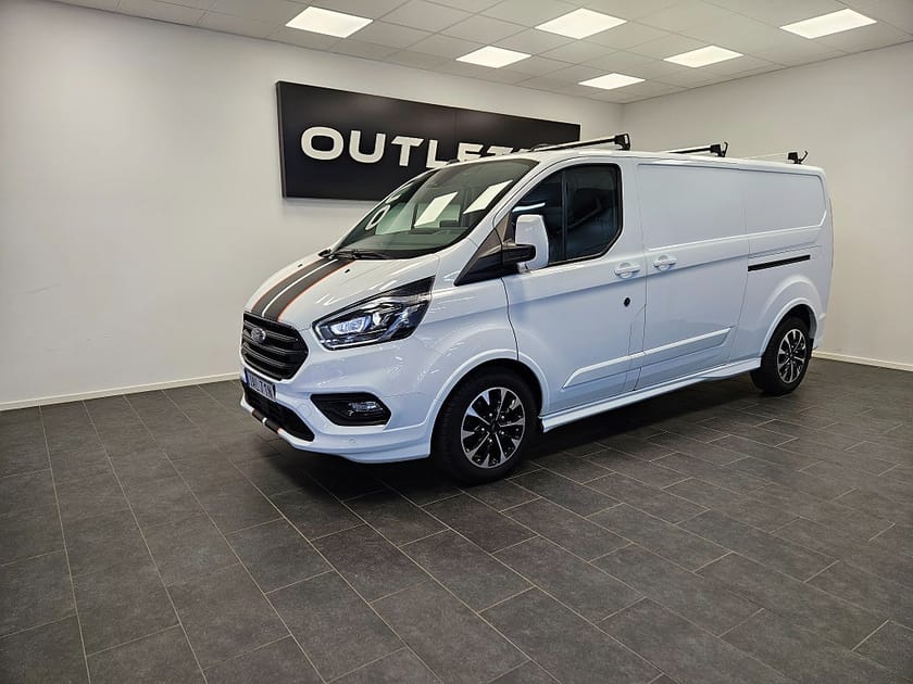 Bild 1 av Ford Transit Custom 320 Sport L2 2.0 170hk Värmare Backkamera Drag MOMS