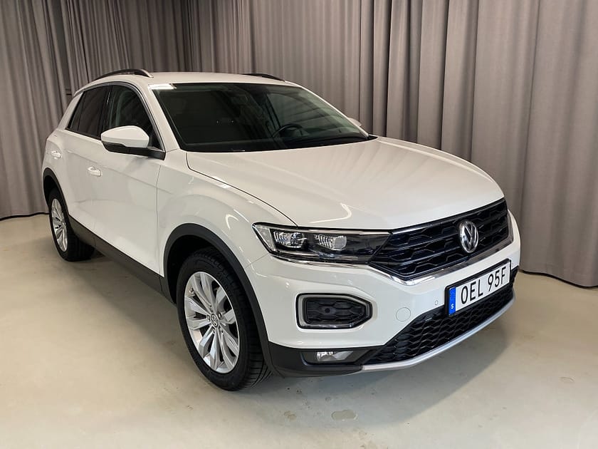 Bild 1 av Volkswagen T-Roc 1.0 TSI 116hk Manuell. CarPlay, Rattvärme