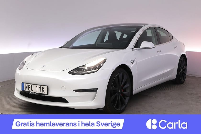 Bild 1 av Tesla Model 3 Performance Autopilot Panorama