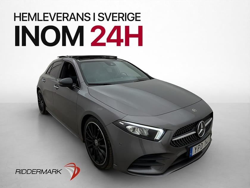 Bild 3 av Mercedes-Benz A 200 AMG Widescreen Pano Kamera Navi Skinn