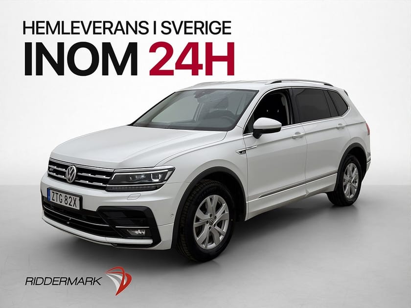 Bild 1 av Volkswagen Tiguan Allspace 7-sätes 4M 200hk R-Line 7sit Cockpit Värm