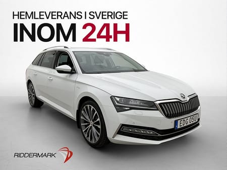 Škoda Superb iV Kombi Skoda 1.4 TSI L&K Värmare Drag Canton Kamera Skinn