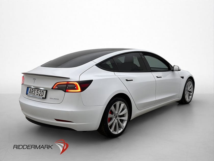Bild 5 av Tesla Model 3 Performance Autopilot Rattvärme Svensksåld