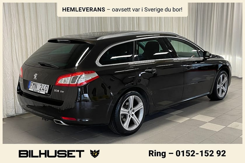 Bild 3 av Peugeot 508 SW 2.2 HDi GT VÄRMARE HUD PANORAMA DRAG 204Hk