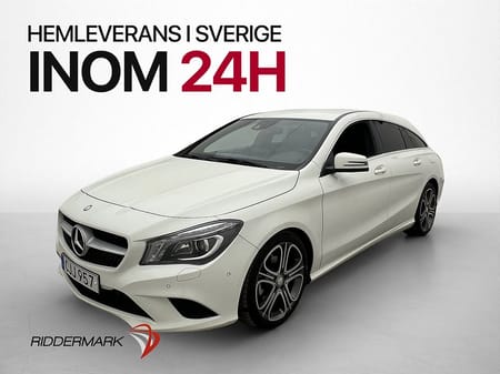 Mercedes-Benz CLA 220 d 4MATIC Shooting Brake 4M SB B-Kamera D-Värm Halvskinn