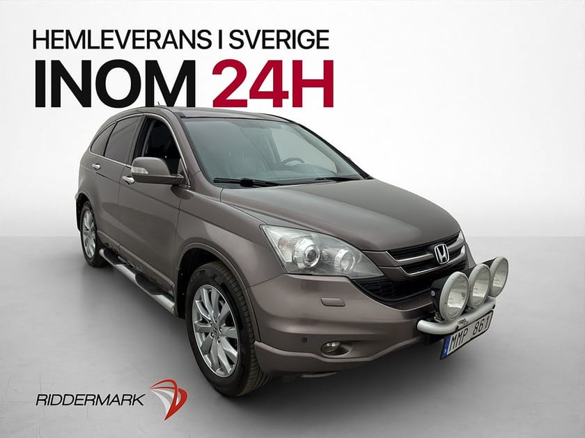 Bild 1 av Honda CR-V 4WD 150hk Executive Pano Kamera Navi Skinn Drag