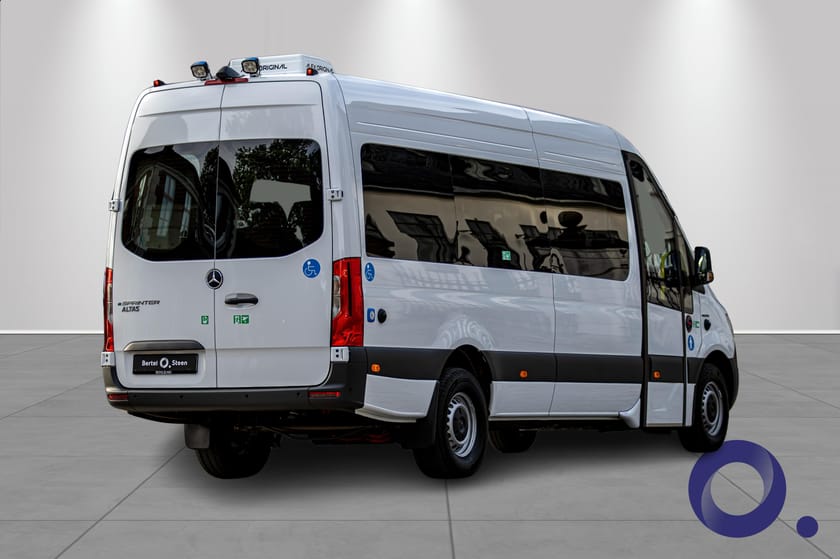 Bilde 4 av Mercedes-Benz Sprinter eSprinter 17 seter minibuss. Kr. 1 525 000 + MVA