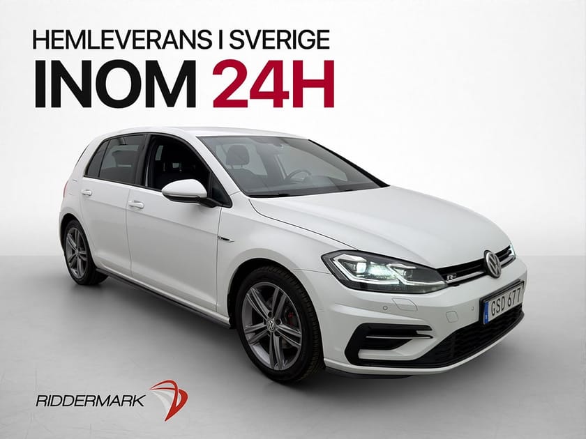 Bild 1 av Volkswagen Golf TSI 150hk R-Line Cockpit P-Värmare CarPlay
