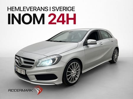 Mercedes-Benz A 200 156hk AMG Line Kamera Skinn/Alcantara