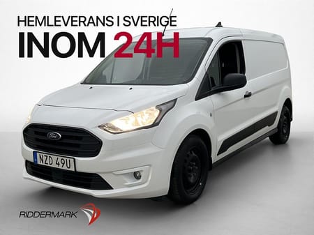 Ford Transit Connect 230 LWB Värmare Drag B-Kamera CARPLAY Moms