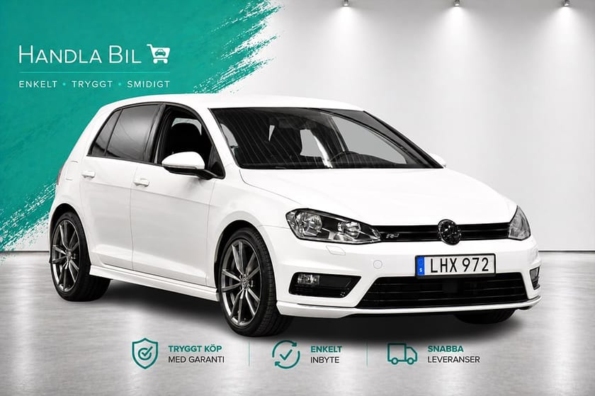 Bild 4 av Volkswagen Golf 1.4 R-Line Adaptivf Carplay Nybes 150hk