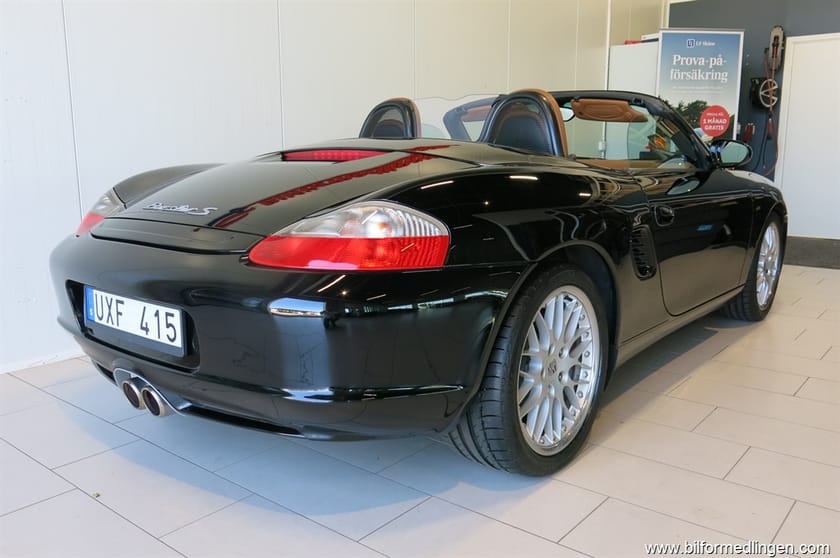 Bild 2 av Porsche Boxster S 260hk Cabriolet Club sportstolar skinnklädsel manuell 6 vxl.