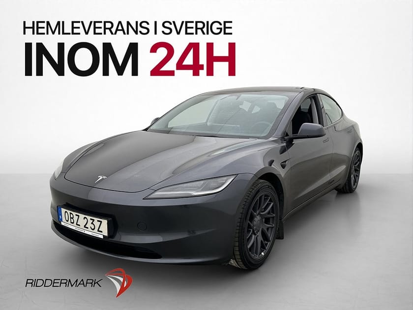 Bild 4 av Tesla Model 3 Long Range AWD Pano Värmepump AP Kamera Drag