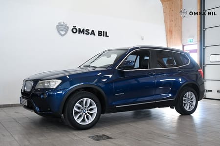 BMW X3 xDrive30d Kamera Drag Sportstolar 258hk