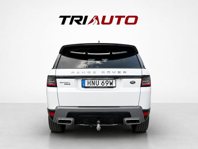 Bild 5 av Land Rover Range Rover Sport P400e Luftfjädr Dragkrok Värmare Skinn Meridian
