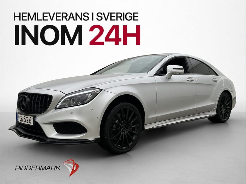 Bild 3 av Mercedes-Benz CLS 350 d 4MATIC 4M AMG Pano H/K D-Värm 360 Sv.Såld