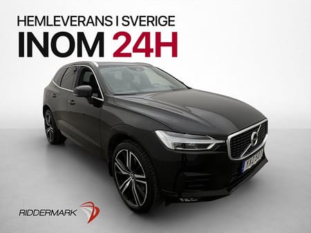 Volvo XC60 D4 AWD R-Design Värm Kamera Navi Adapt-fart BLIS