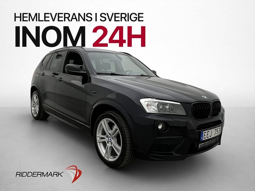 Bild 1 av BMW X3 xDrive30d M-Sport Pano Dragkrok Kamera Skinn