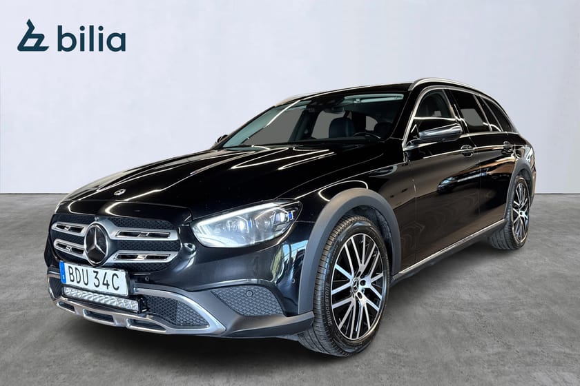 Bild 1 av Mercedes-Benz E 220 d 4MATIC All-Terrain Burmester/360/V-Hjul/Airmatic/Dragkrok