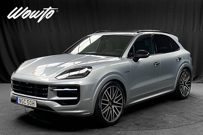 Bild 1 av Porsche Cayenne E-Hybrid 470HK /Burmester /HuD /Se Spec/Moms