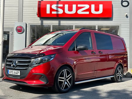 Mercedes-Benz Vito Tourer 124 CDI 4x4 3.1t Mixto | 5-sits | Värme skåpet | Helskinn