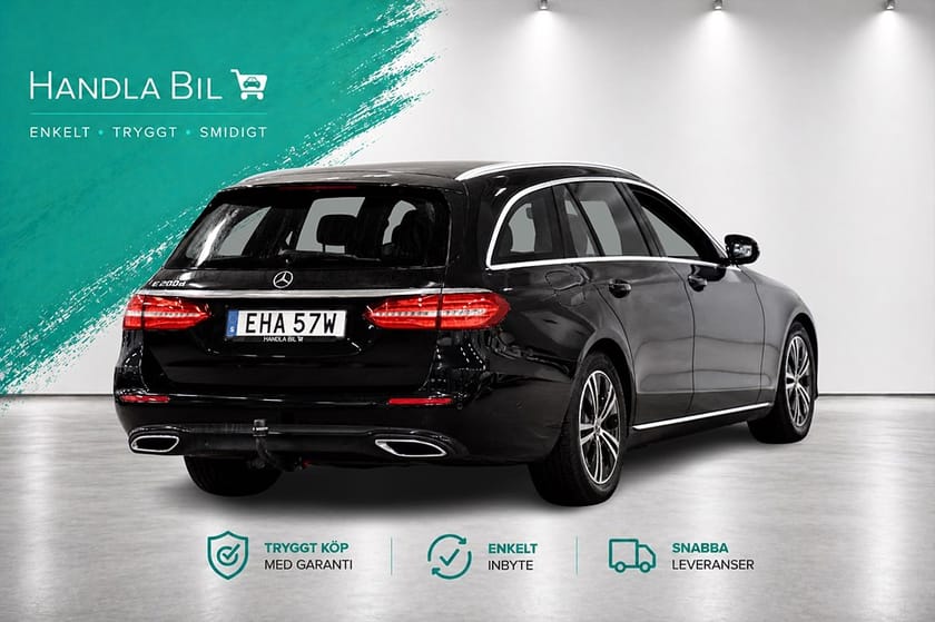Bild 5 av Mercedes-Benz E 200 T d Fleet Widescreen D-värm B-kam Dragkrok