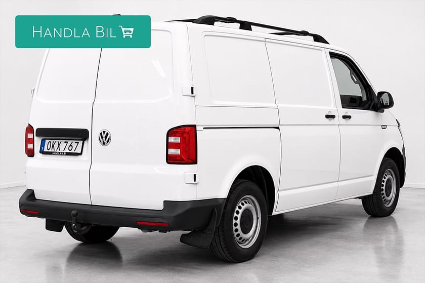 Bild 4 av Volkswagen Transporter T28 150hk MOMS DSG Dubbeldörr 4M D-Värm Drag