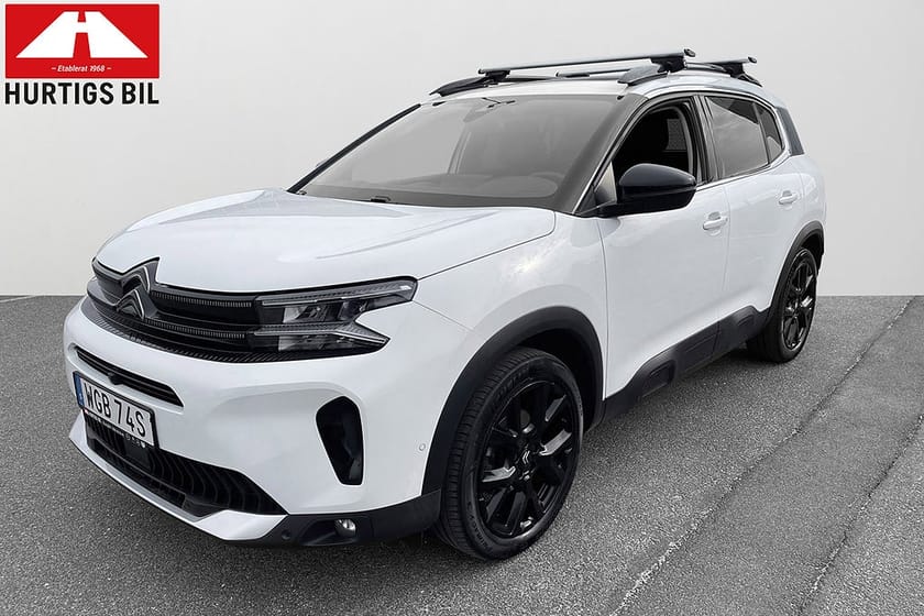 Bild 1 av Citroën C5 Aircross 130 Aut/Shine Exkl/Panorama/Backkam/Navi/El stol/Drag