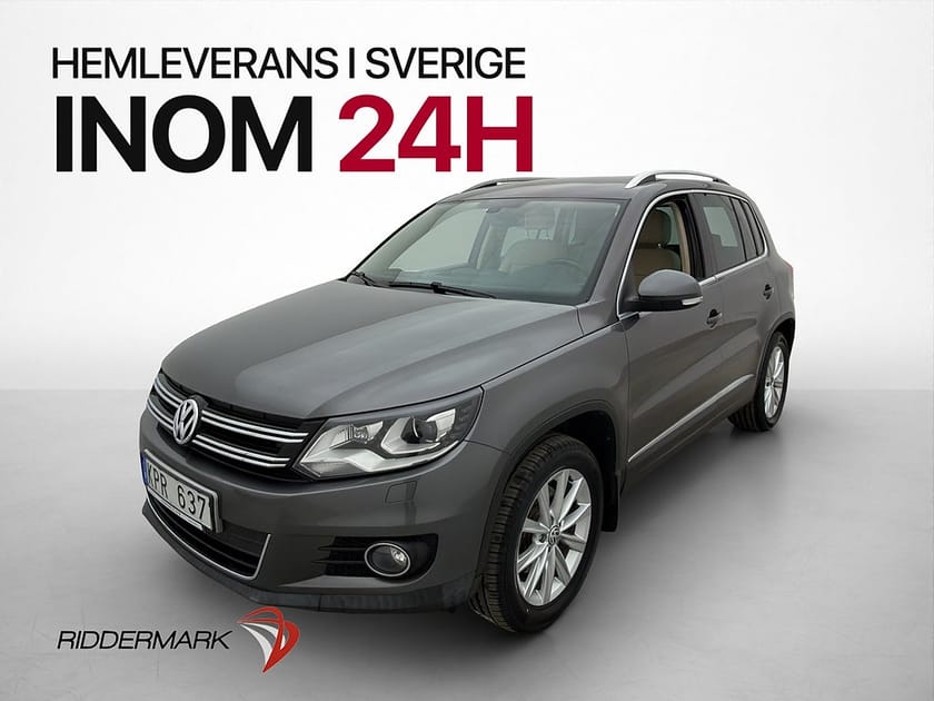 Bild 1 av Volkswagen Tiguan 2.0 TDI 4M 140hk Pano B-Kamera Skinn Drag