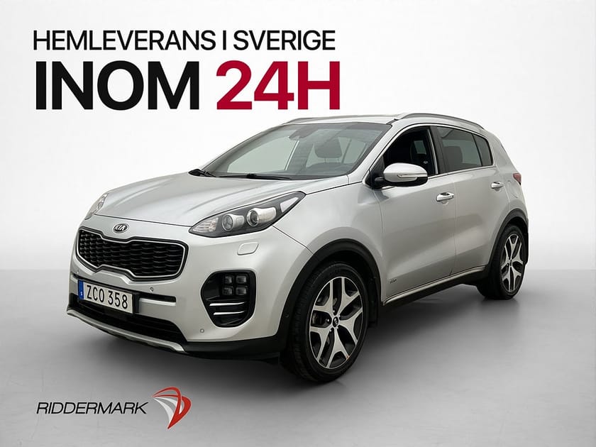 Bild 1 av Kia Sportage 1.6 T-GDI AWD GT-Line M/K-Värm Drag Kamera Navi