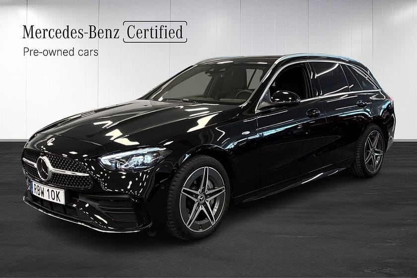 Bild 1 av Mercedes-Benz C 300 T de 4MATIC AMG Distronic Drag Minnestolar Rattvärme