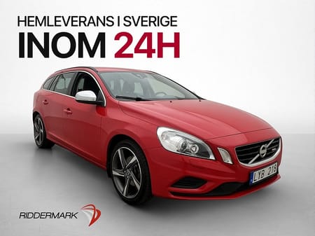Volvo V60 T5 240hk R-Design Värmare Dragkrok Sensorer