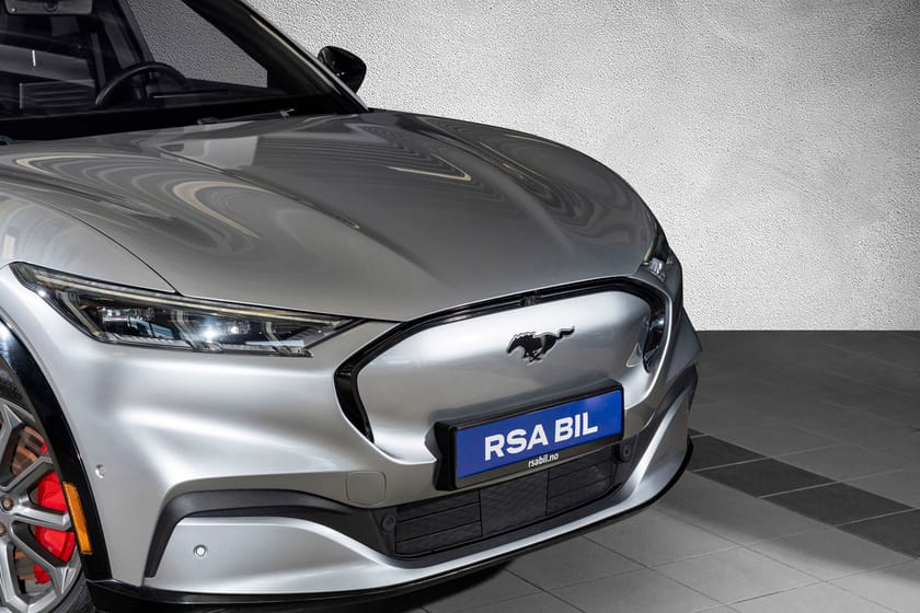 Bilde 5 av Ford Mustang Mach-E Long Range AWD LR First edition. B&O/360/Skinn/1 år garanti