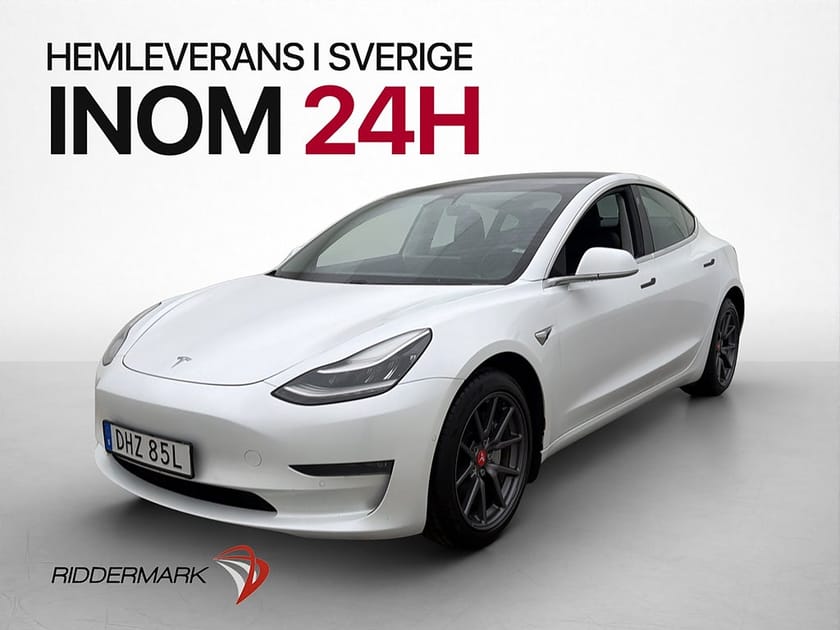 Bild 4 av Tesla Model 3 Long Range AWD Pano Kamera Skinn AP Få Brukare