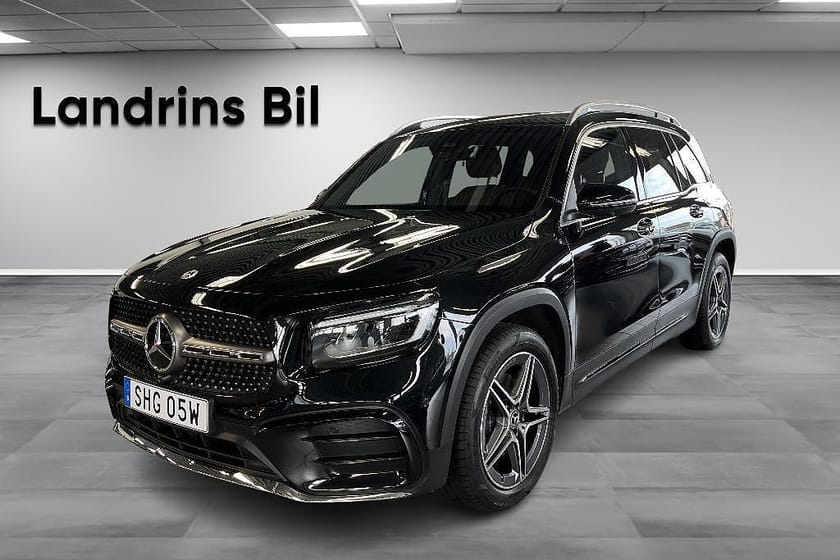 Bild 1 av Mercedes-Benz GLB 200 AMG Line Premium/7-sits/Värmare/Drag/360kamera/MOMS