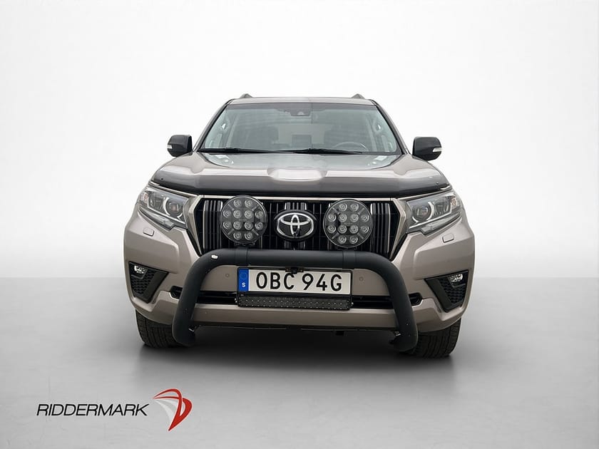 Bild 2 av Toyota Land Cruiser 2.8D 4WD BLACK EDI 7Sits Läder 360° Drag