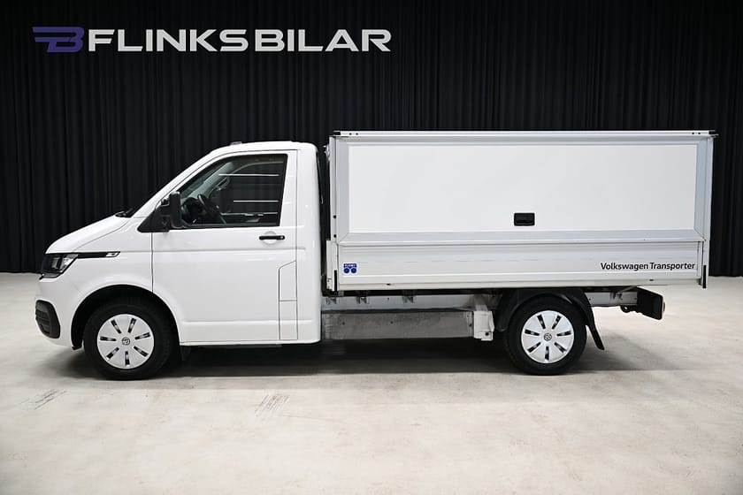 Bild 2 av Volkswagen Transporter Chassi Cab TDI DSG 150HK Långkåpa|Drag|Värmare|EnÄgare|Leasbar