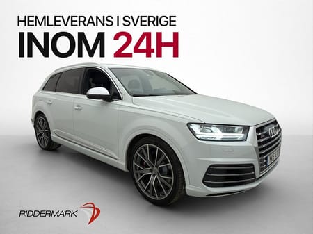 Audi SQ7 4.0 TDI Q V8 Pano Cockpit 7-Sits BOSE Skinn 435hk