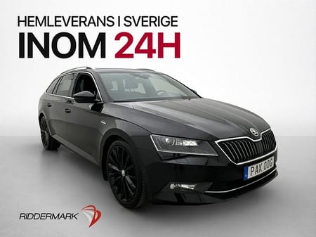 Škoda Superb Kombi Skoda L&K Pano Cockpit Värm Kamera Drag Canton CarPla