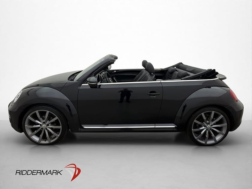 Bild 5 av Volkswagen Beetle Cabriolet TSI 150hk Premium Fender Skinn