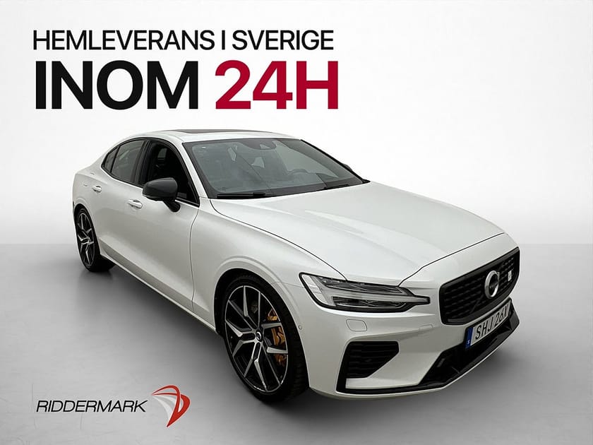 Bild 1 av Volvo S60 Polestar Recharge T8 Engineered AWD Pano B&W 360°