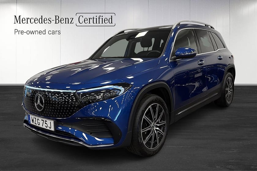 Bild 1 av Mercedes-Benz EQB 250+ AMG Panorama Distronic Keyless Rattvärme 7-Sits