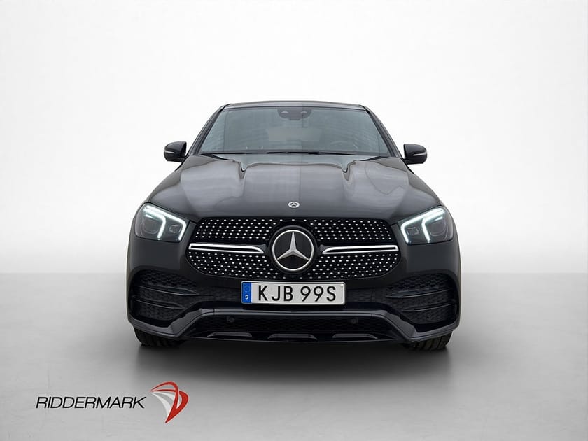 Bild 2 av Mercedes-Benz GLE 350 de 4MATIC Coupé 4M AMG Luftfjäd Pano Burm HUD