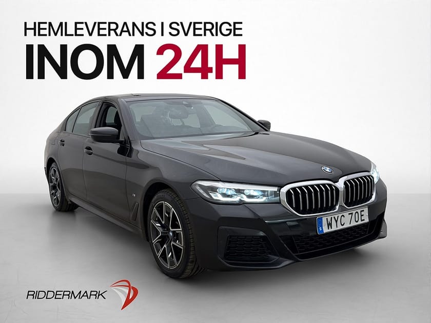Bild 1 av BMW 530e xDrive Sedan M Sport Cockpit HiFi Kamera Navi Dragkrok
