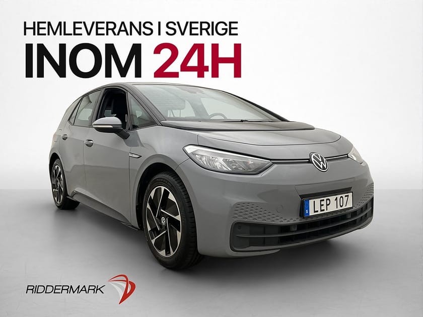 Bild 1 av Volkswagen ID.3 Pro Performance 204hk MOMS Navi Carp.