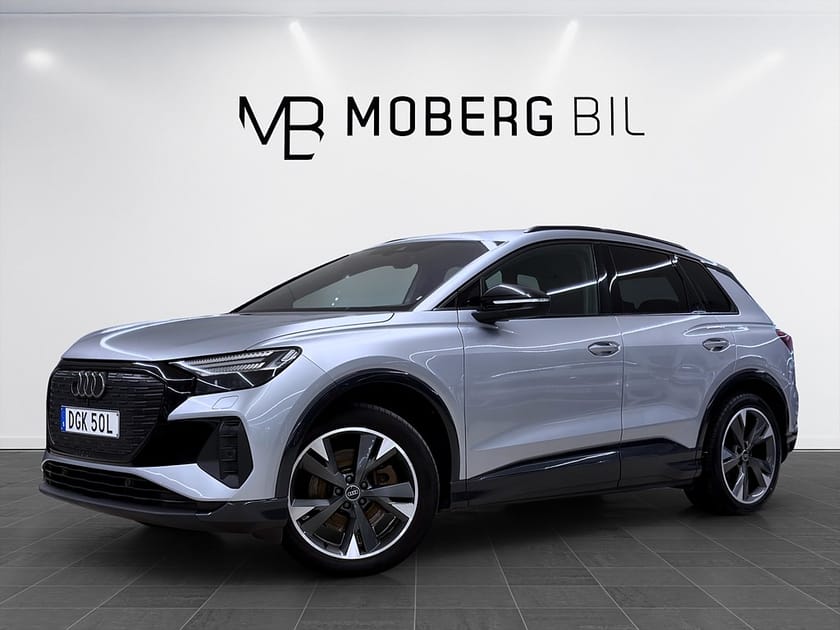 Bild 1 av Audi Q4 55 e-tron quattro 340hk Black Apperance Plus Sonos Drag HUD