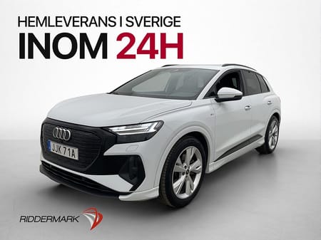 Audi Q4 50 e-tron quattro Q 299hk S-Line Dragkrok Kamera S-Stolar