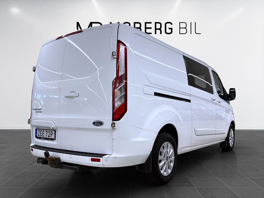 Bild 4 av Ford Transit Custom 340 Crew Van 2.0 170hk Helg på Moberg!  L2 B-Kamera Drag Navi