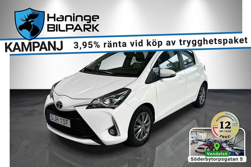 Bild 1 av Toyota Yaris 5-DR 1.5 ACTIVE SUPERDEAL 3.95% / B-KAM / LÅGMILAD